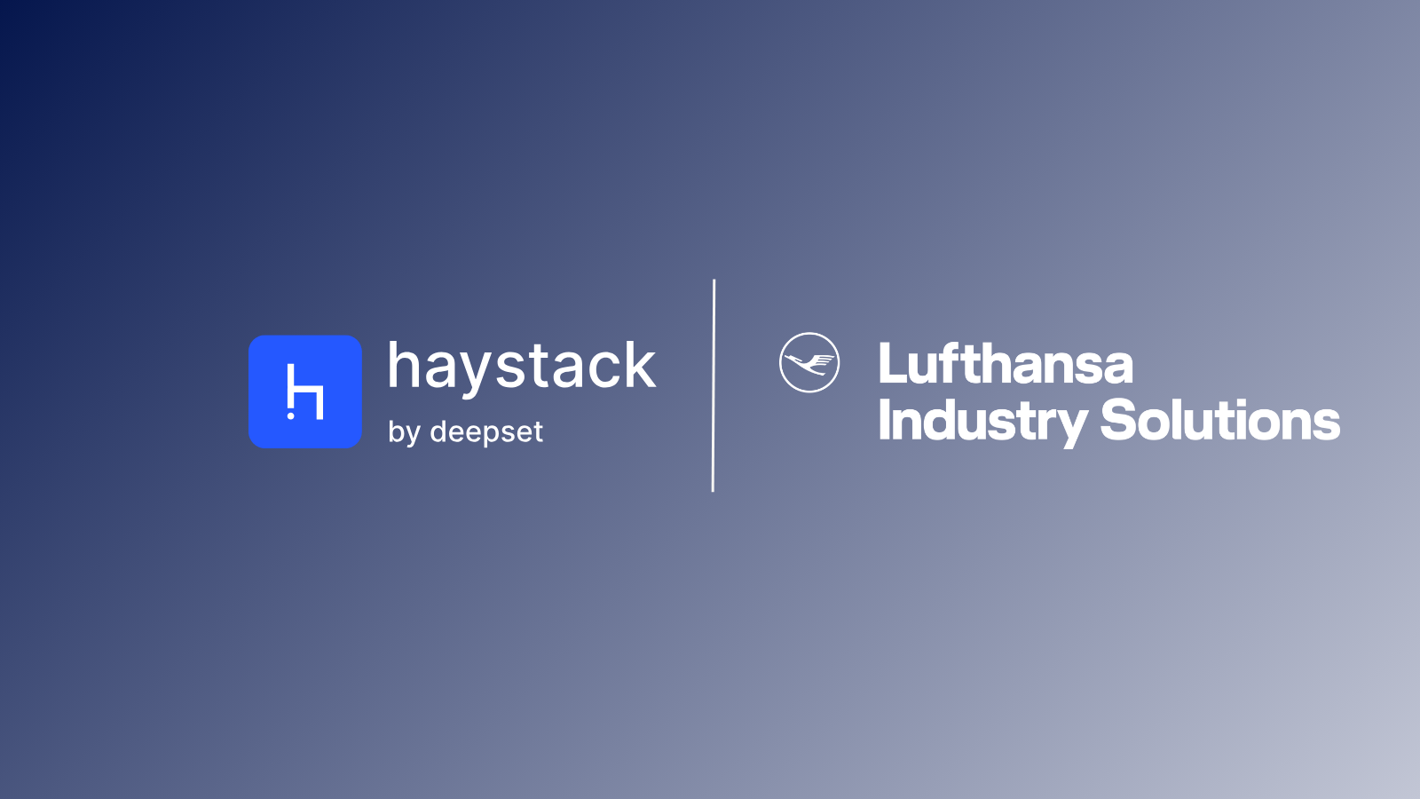 Lufthansa Industry Solutions Uses Haystack to Power Enterprise RAG